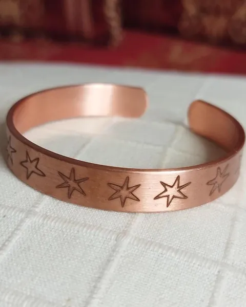 Pure copper cuff