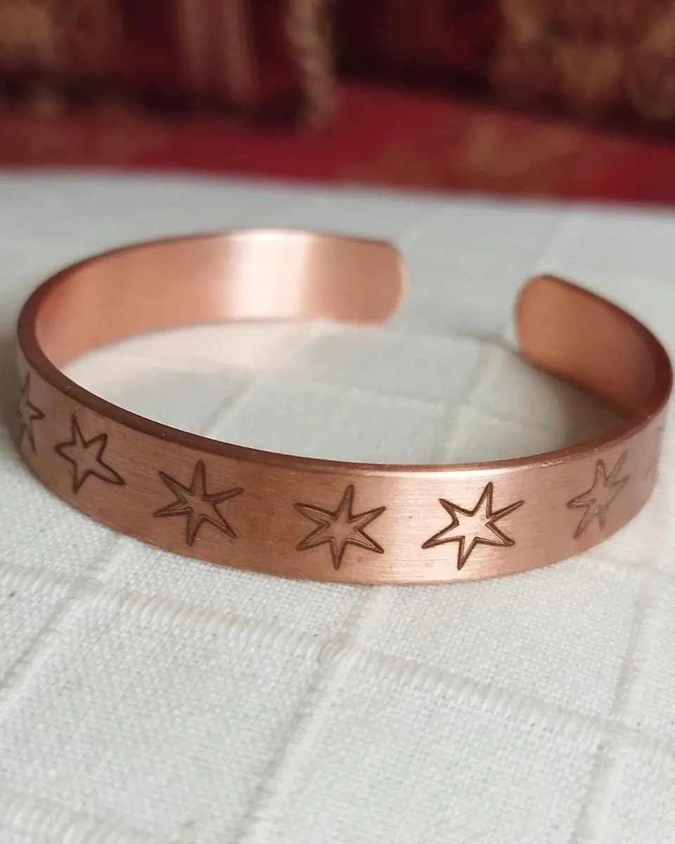 Pure copper cuff, photo 1 of 8